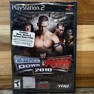 WWE SmackDown vs Raw 2010 PlayStation 2 PS2 Complete NEW and Factory Sealed